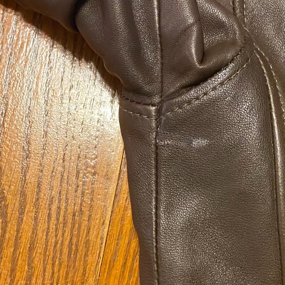 Andrew Marc Austen Lamb Leather Ground Motorcross - Picture 13 of 14